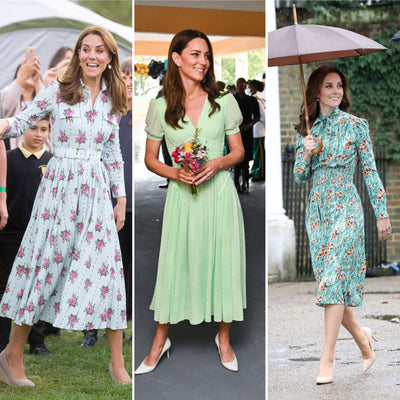 The Princess of Wales + Floral Dresses