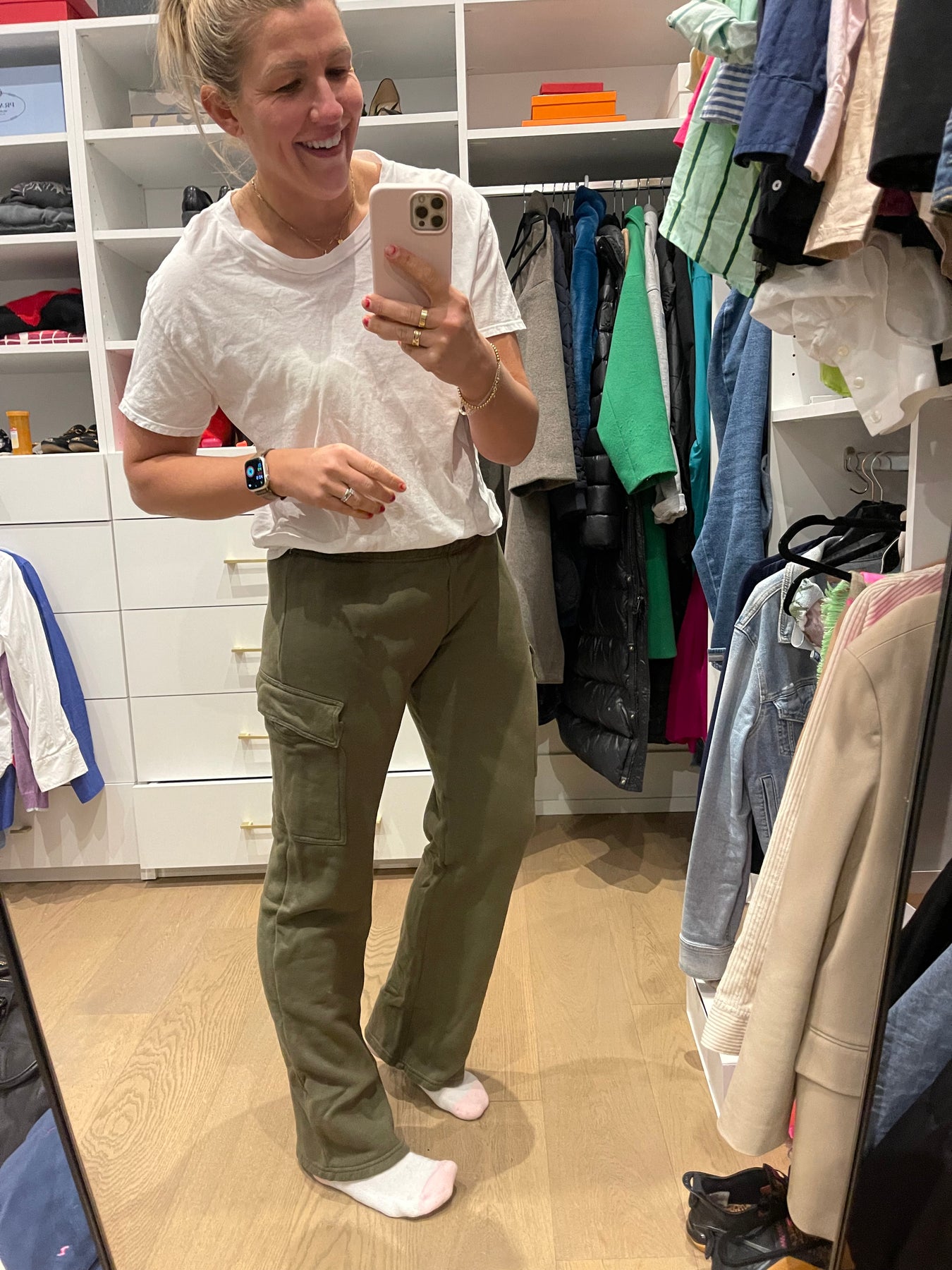Kelly Cargo pant - Olive – Clome and Co.